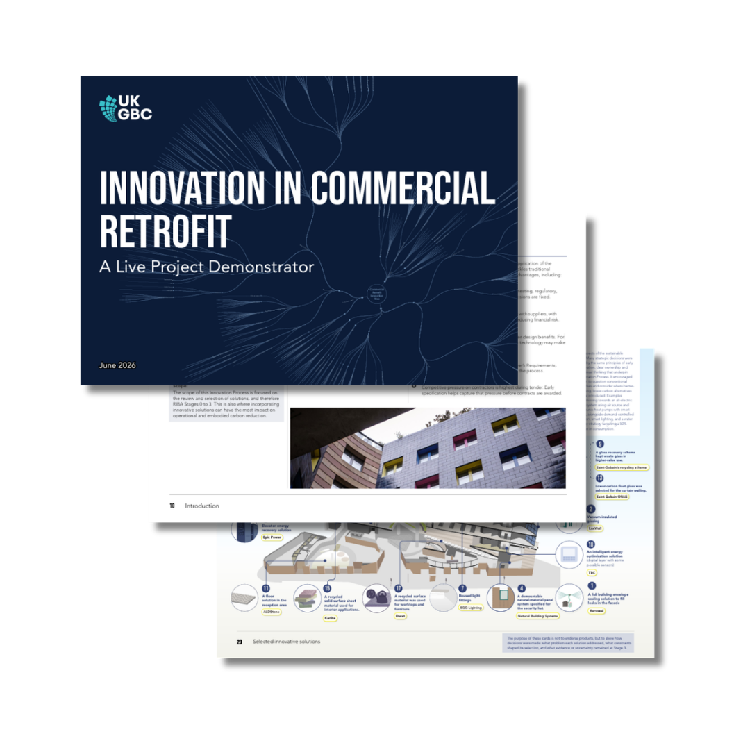 New report shows how innovation can help transform the UK’s existing commercial buildings